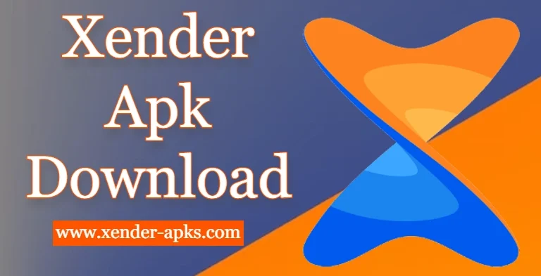 xender apk download text with logo