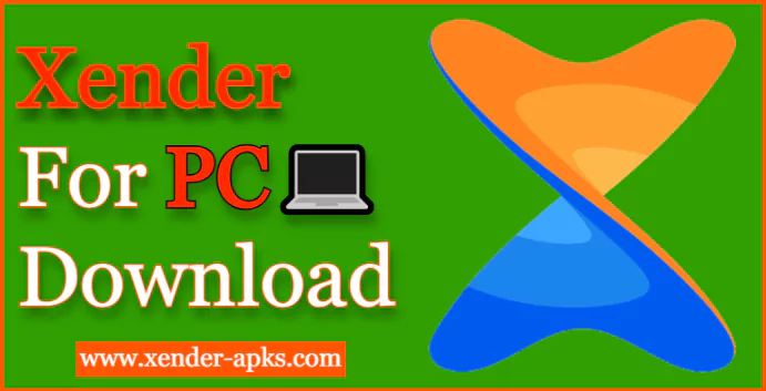 xender for pc download green background with xender app logo 